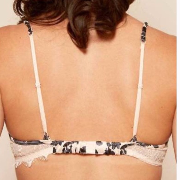 FREE PEOPLE Satin Lace Bra, 36B, NWOT - Picture 6 of 7